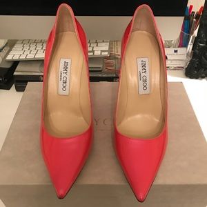 Jimmy Choo pink pumps